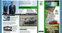 Desktop Screenshot of odbory-skoda.cz
